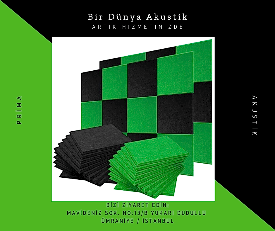  Ev stüdyonuzdaki akustiği optimize etme